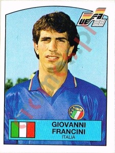 86 Giovanni Francini – UEFA Euro West Germany 1988 Panini