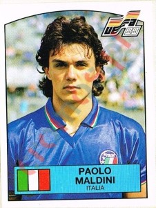 87 Paolo Maldini – UEFA Euro West Germany 1988 Panini
