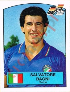 89 Salvatore Bagni – UEFA Euro West Germany 1988 Panini