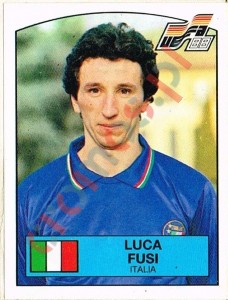 90 Luca Fusi – UEFA Euro West Germany 1988 Panini
