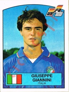 92 Giuseppe Giannini – UEFA Euro West Germany 1988 Panini