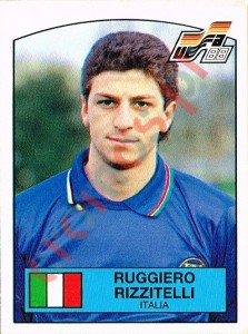 98 Ruggiero Rizzitelli – UEFA Euro West Germany 1988 Panini