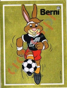 39 Berni Mascots – UEFA Euro West Germany 1988 Panini