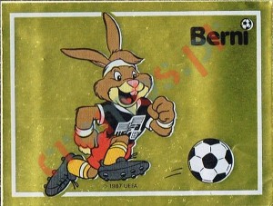 40 Berni Mascots – UEFA Euro West Germany 1988 Panini