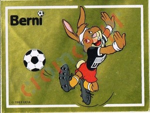 43 Berni Mascots – UEFA Euro West Germany 1988 Panini