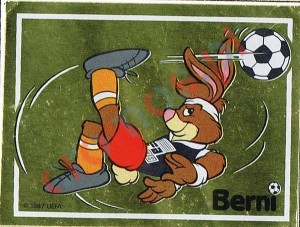 44 Berni Mascots – UEFA Euro West Germany 1988 Panini