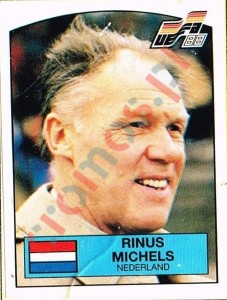 213 Rinus Michels – UEFA Euro West Germany 1988 Panini