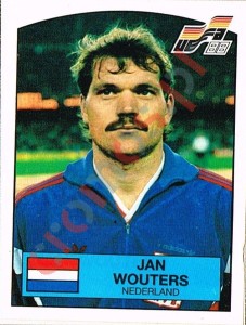 225 Jan Wouters – UEFA Euro West Germany 1988 Panini