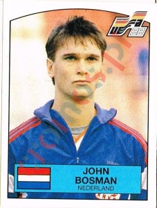 229 John Bosman – UEFA Euro West Germany 1988 Panini