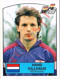 233 Hans Gillhaus – UEFA Euro West Germany 1988 Panini