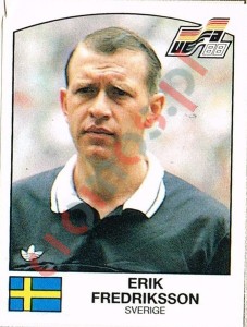 262 Erik Fredriksson – UEFA Euro West Germany 1988 Panini