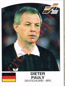 263 Dieter Pauly – UEFA Euro West Germany 1988 Panini