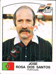 265 Jose Rosa Dos Santos – UEFA Euro West Germany 1988 Panini