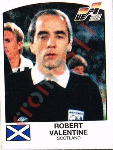 266 Robert Valentine – UEFA Euro West Germany 1988 Panini