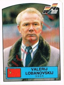 240 Valeri Lobanovskiy – UEFA Euro West Germany 1988 Panini