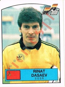 241 Rinat Dasaev – UEFA Euro West Germany 1988 Panini