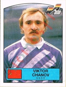 242 Viktor Chanov – UEFA Euro West Germany 1988 Panini