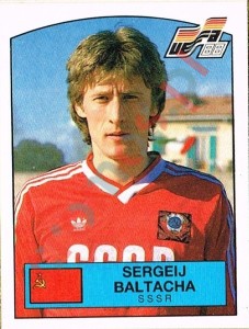 244 Sergei Baltacha – UEFA Euro West Germany 1988 Panini