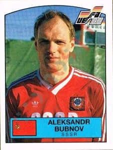 247 Aleksandr Bubnov – UEFA Euro West Germany 1988 Panini