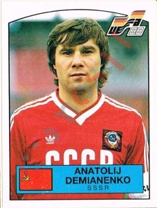 248 Anatoliy Demyanenko – UEFA Euro West Germany 1988 Panini