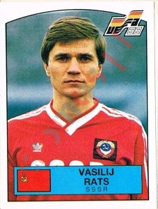 253 Vasili Rats – UEFA Euro West Germany 1988 Panini