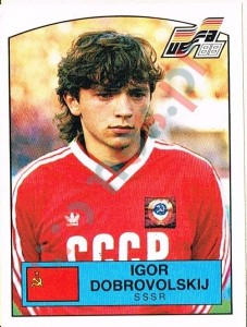 256 Igor Dobrovolskiy – UEFA Euro West Germany 1988 Panini