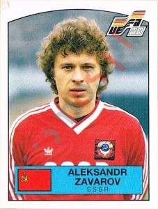 257 Aleksandr Zavarov – UEFA Euro West Germany 1988 Panini