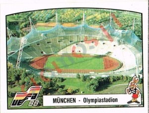 22 Munchen - Olympiastadion – UEFA Euro West Germany 1988 Panini