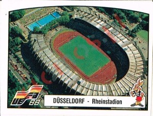 24 Dusseldorf - Rheinstadion – UEFA Euro West Germany 1988 Panini