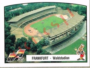 26 Frankfurt - Waldstadion – UEFA Euro West Germany 1988 Panini