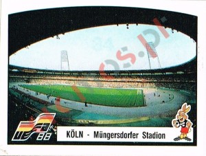 34 Koln - Mungersdorfer Stadion – UEFA Euro West Germany 1988 Panini
