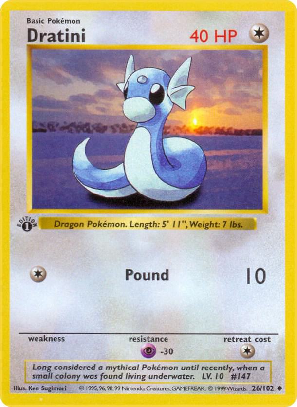 26-1ED Dratini – Base Set