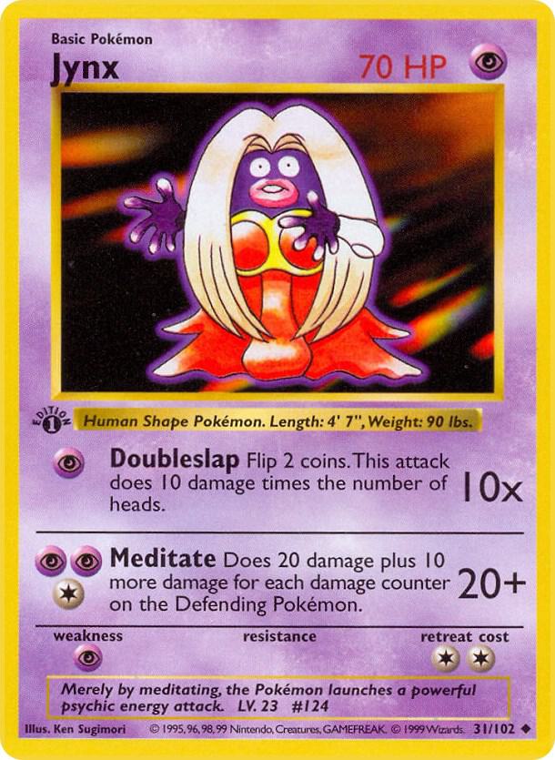 31-1ED Jynx – Base Set