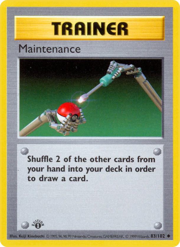 83-1ED Maintenance – Base Set