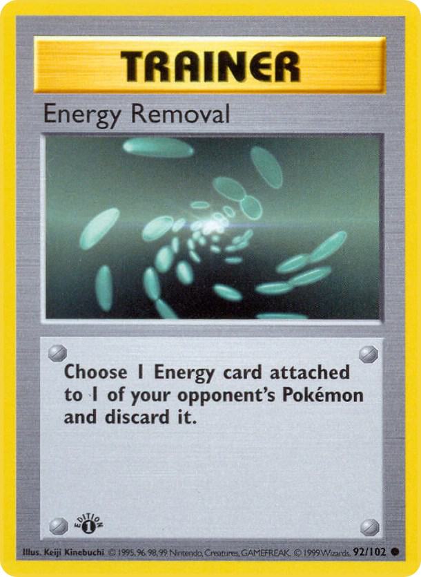 92-1ED Energy Removal – Base Set