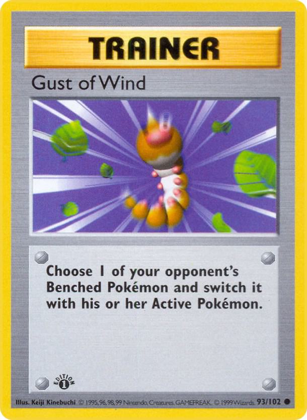93-1ED Gust of Wind – Base Set