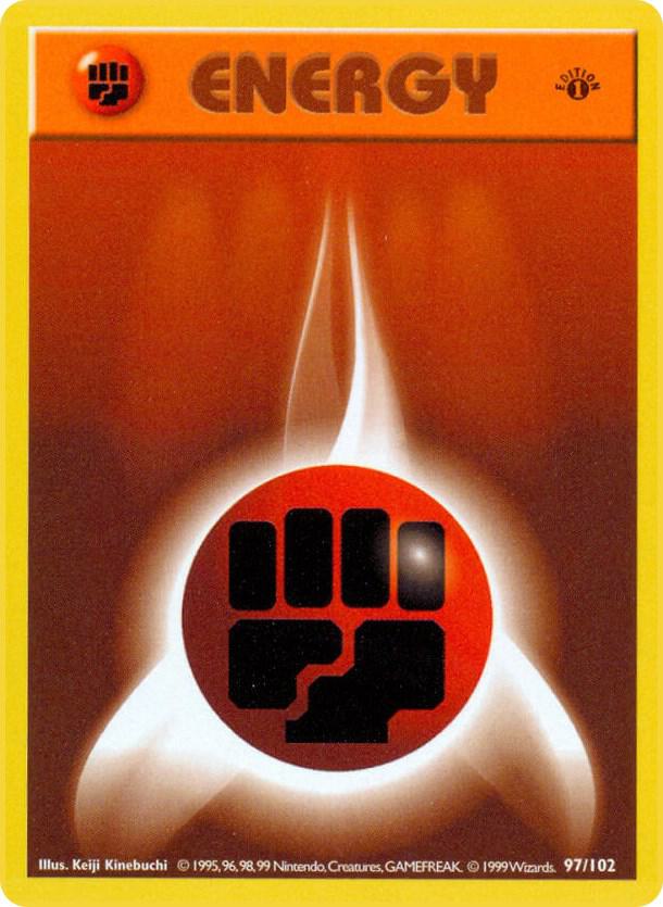 97-1ED Fighting Energy – Base Set