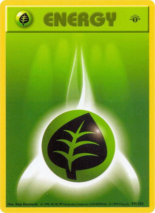 99-1ED Grass Energy – Base Set