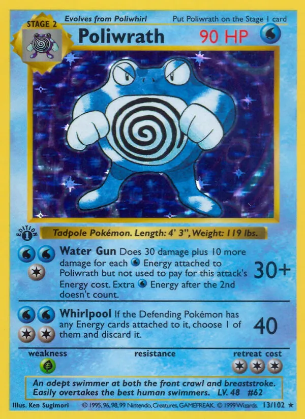 13 Poliwrath – Base Set