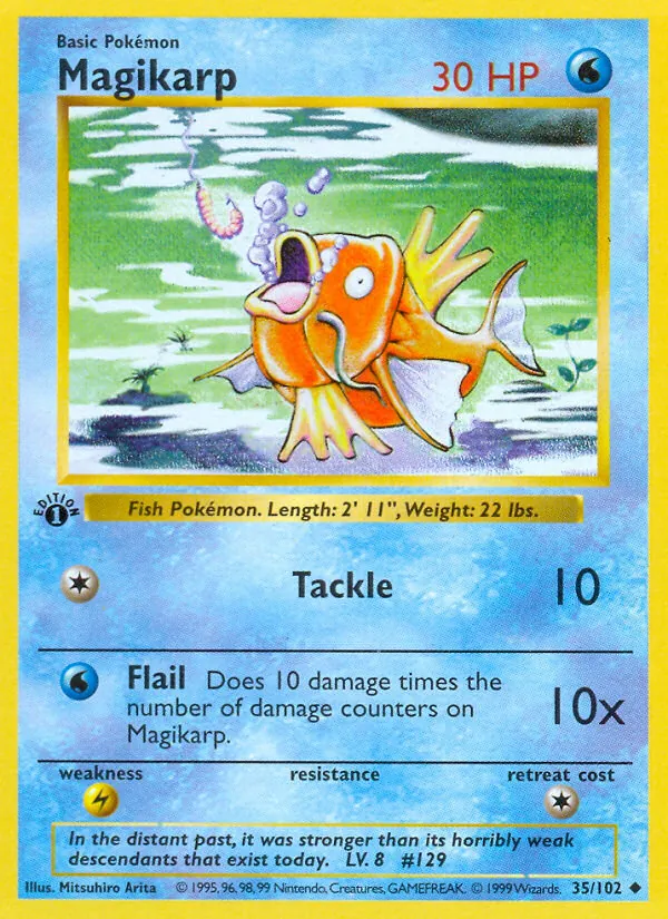 35 Magikarp – Base Set