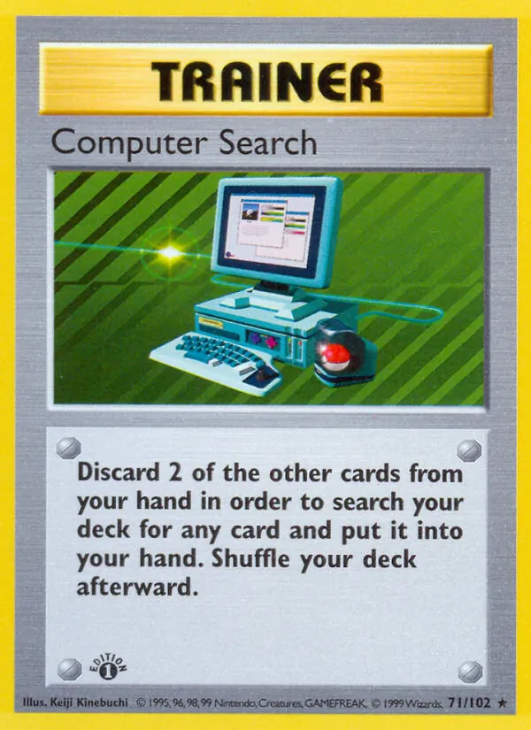 71 Computer Search – Base Set