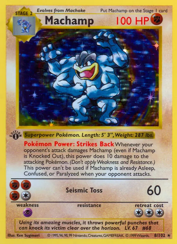 8 Machamp – Base Set