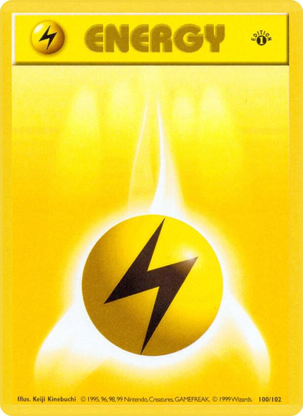 100-SL Lightning Energy – Base Set