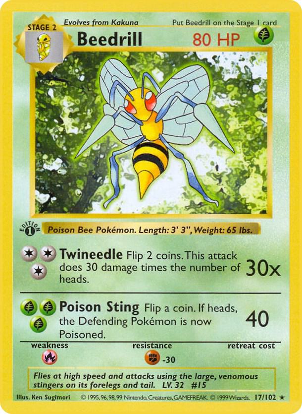 17-SL Beedrill – Base Set