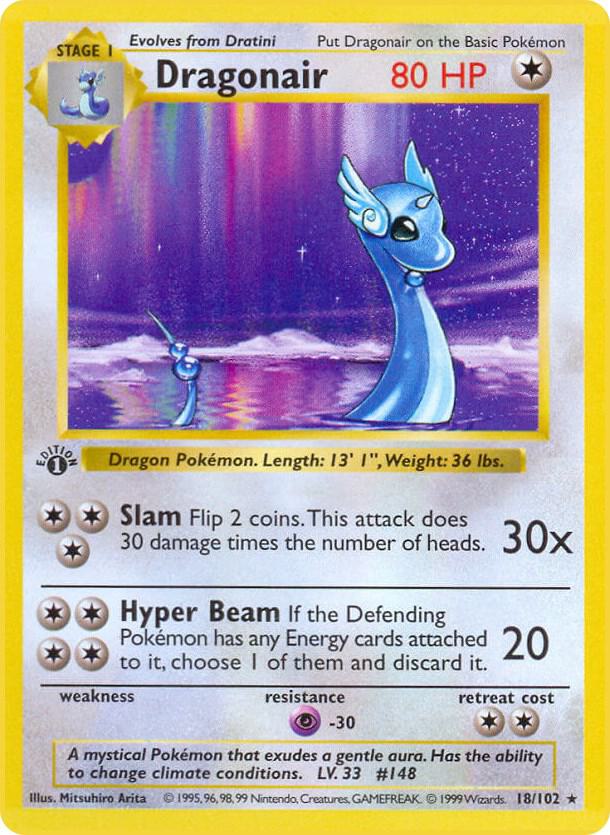 18-SL Dragonair – Base Set