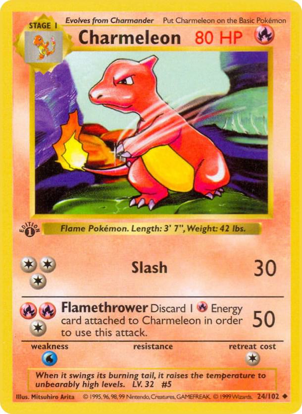 24-SL Charmeleon – Base Set