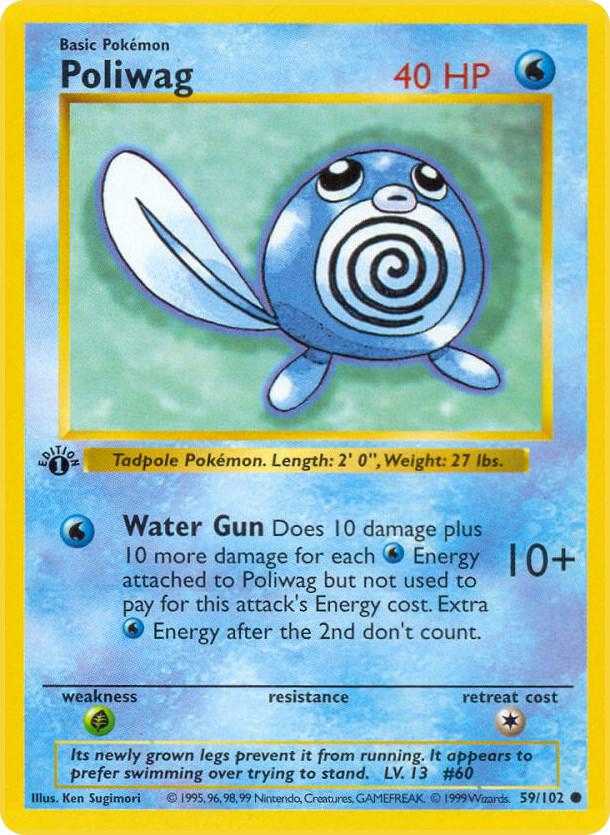 59-SL Poliwag – Base Set