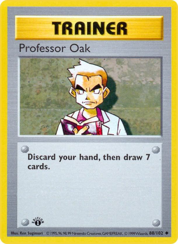 88-SL Professor Oak – Base Set