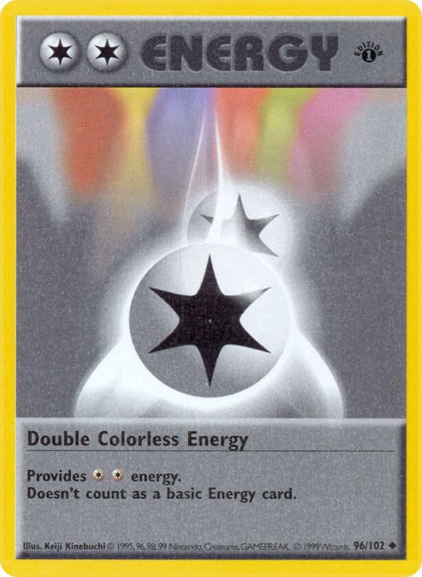 96-SL Double Colorless Energy – Base Set