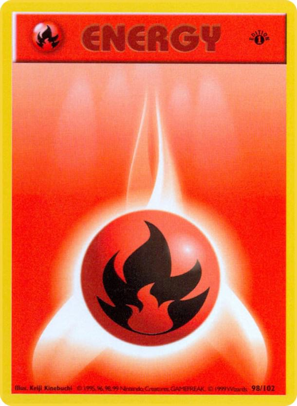 98-SL Fire Energy – Base Set
